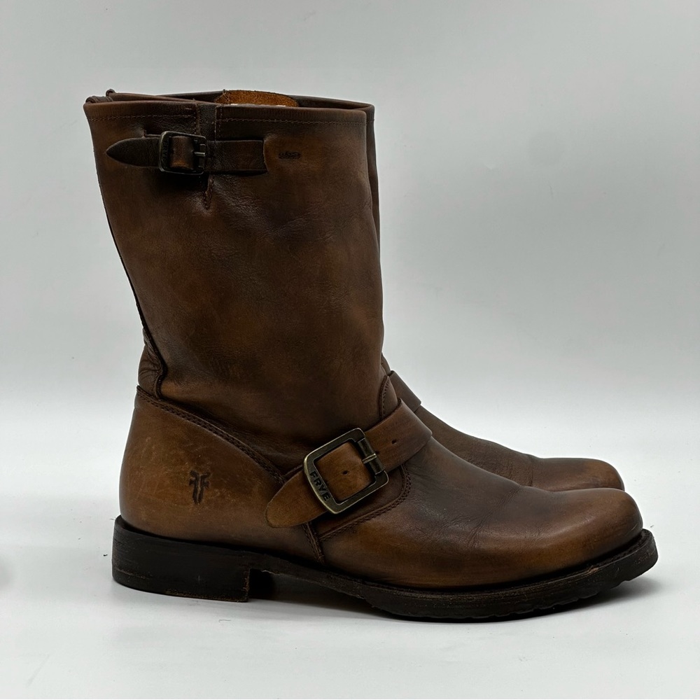 Frye Brown Leather Women's Boots
